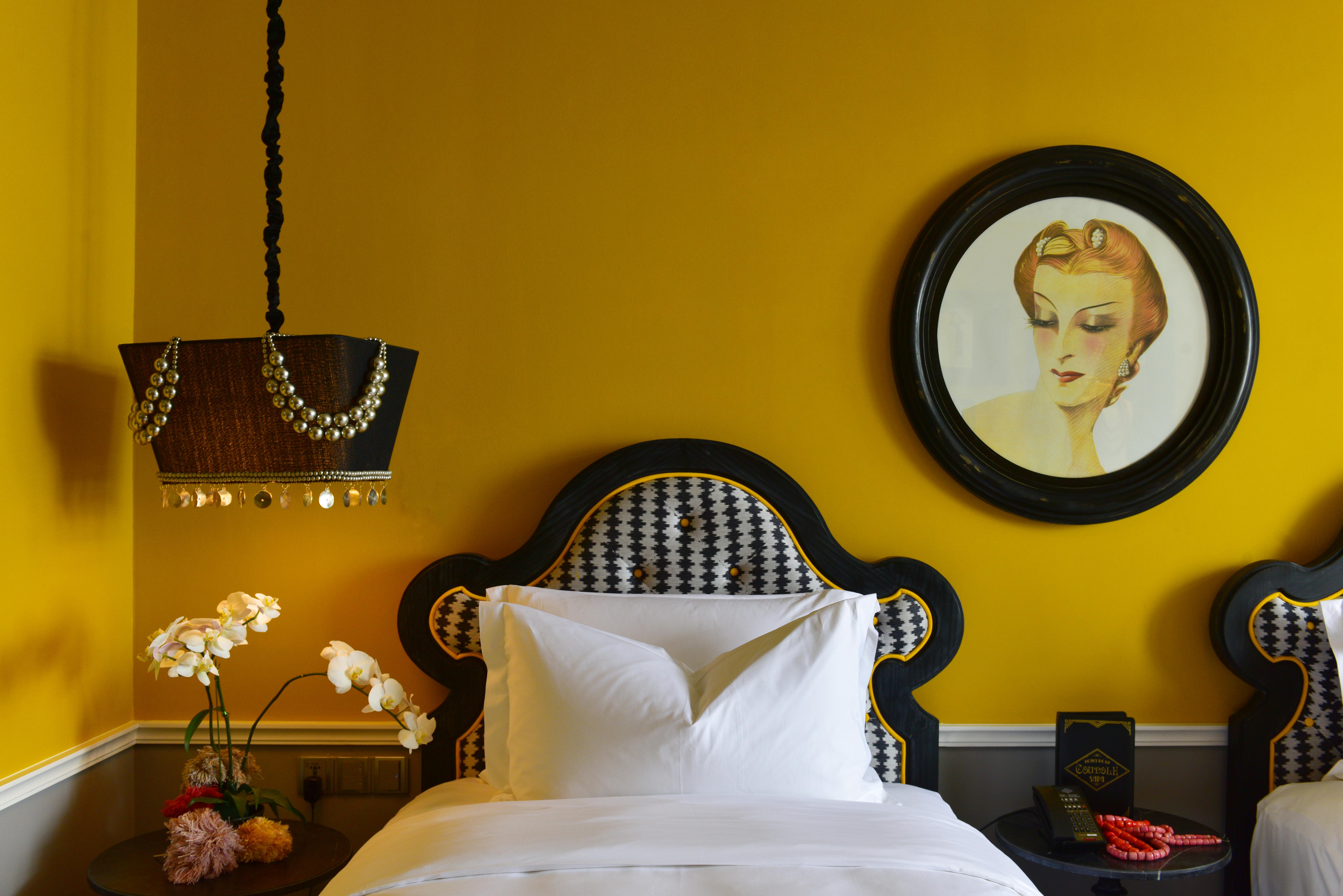圆顶餐厅美憬阁酒店 萨帕 外观 照片 A guest room at the Hotel George V