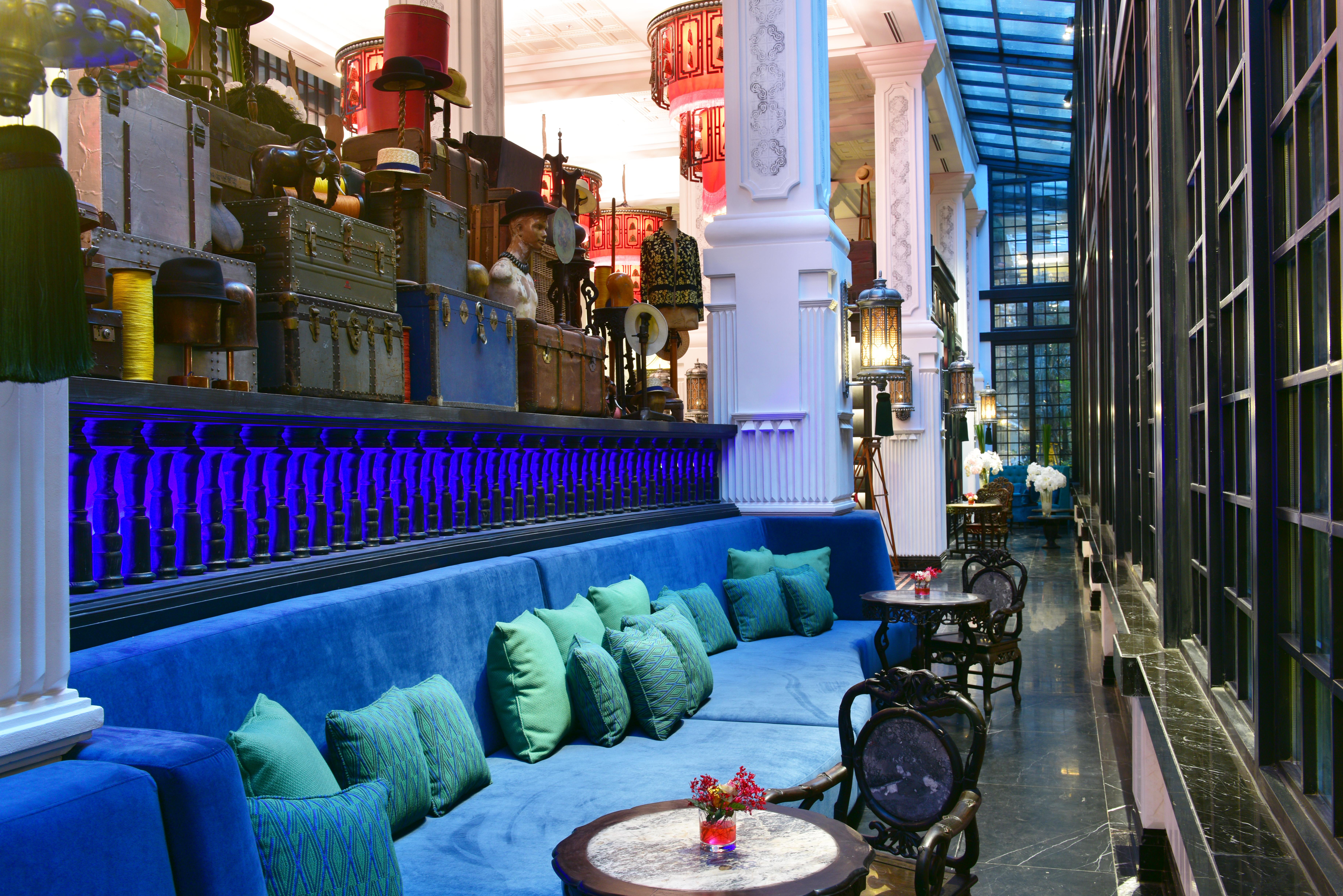 圆顶餐厅美憬阁酒店 萨帕 外观 照片 The Blue Bar