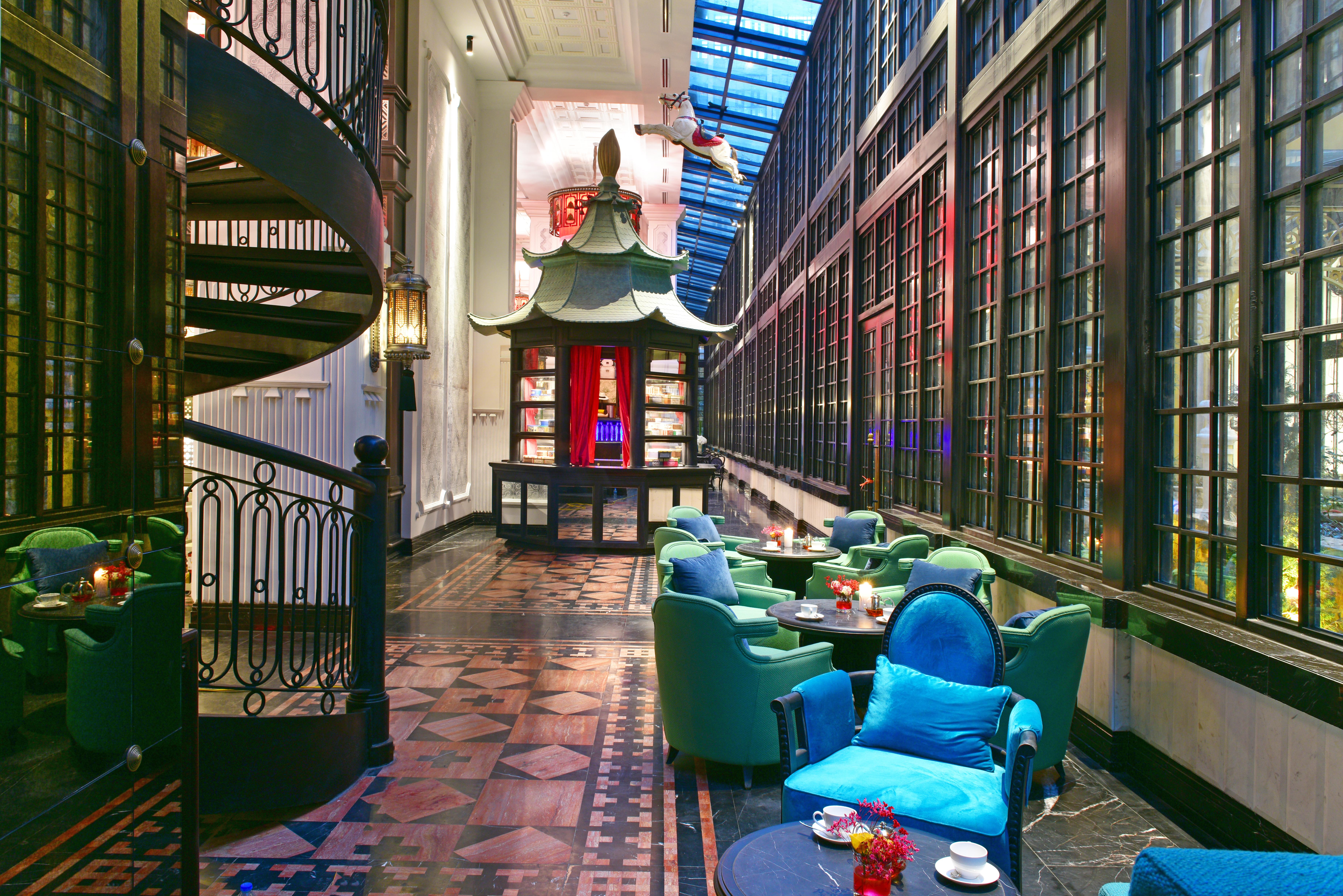 圆顶餐厅美憬阁酒店 萨帕 外观 照片 The Tea Lounge