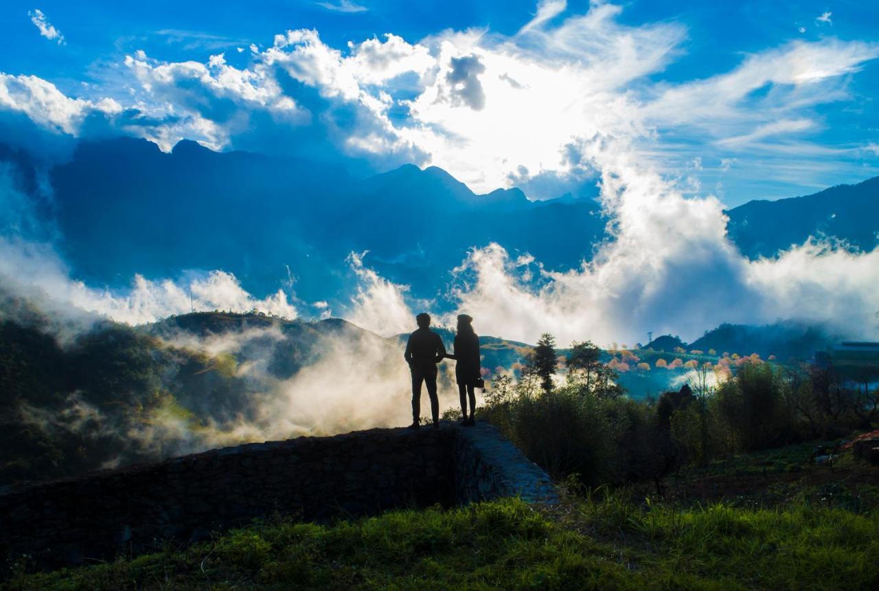 圆顶餐厅美憬阁酒店 萨帕 外观 照片 View of the Sierra Madre from the summit of Mount Apo