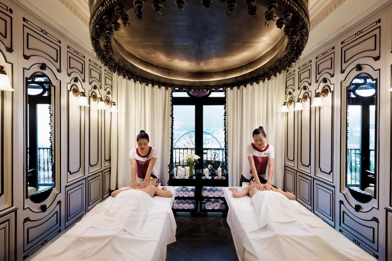 圆顶餐厅美憬阁酒店 萨帕 外观 照片 Spa at The Peninsula Bangkok