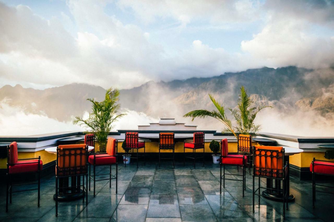 圆顶餐厅美憬阁酒店 萨帕 外观 照片 The rooftop bar at the Hotel