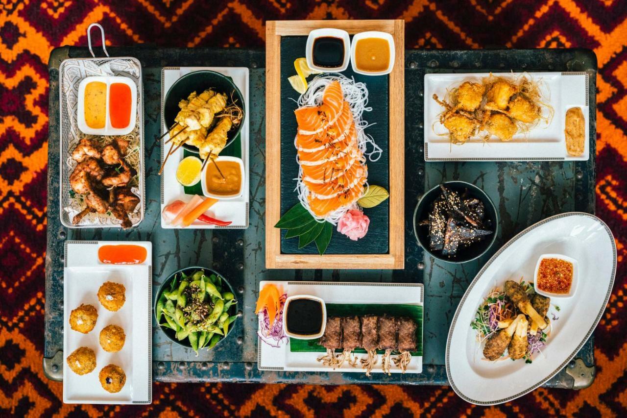 圆顶餐厅美憬阁酒店 萨帕 外观 照片 A selection of Thai cuisine